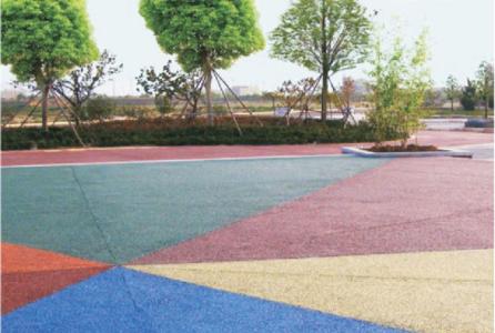 彩色透水混凝土适用于市政园林桥梁道路工程