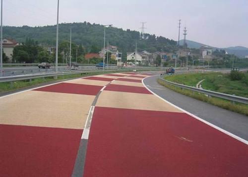 彩色防滑路面城市道路主要发展方向